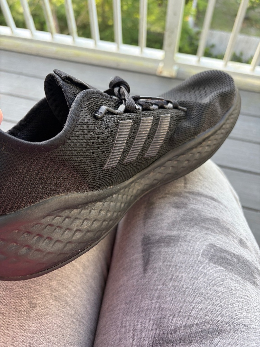 Black Adidas Running Shoes (Men’s)